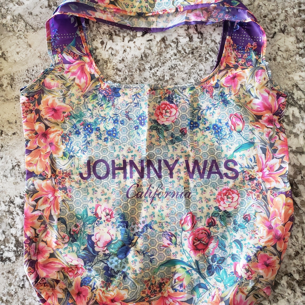 Johnny Was Floral Tote Bag - Multicolor